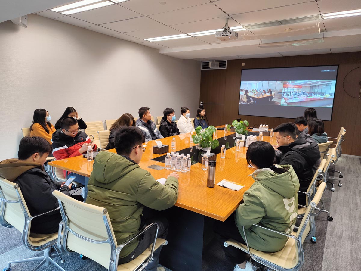 視頻會議現場(廣州分會場) 視頻會議現場(廣州分會場)